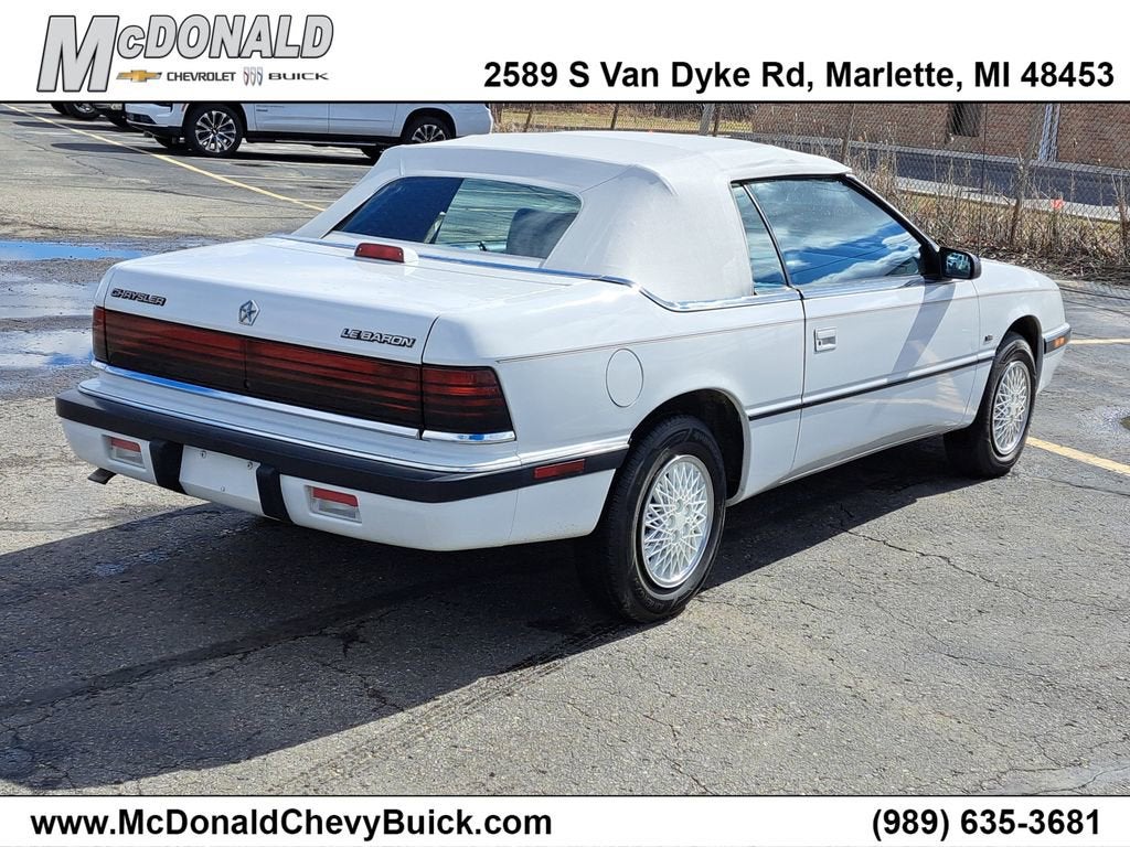 1991 Chrysler Lebaron GTC