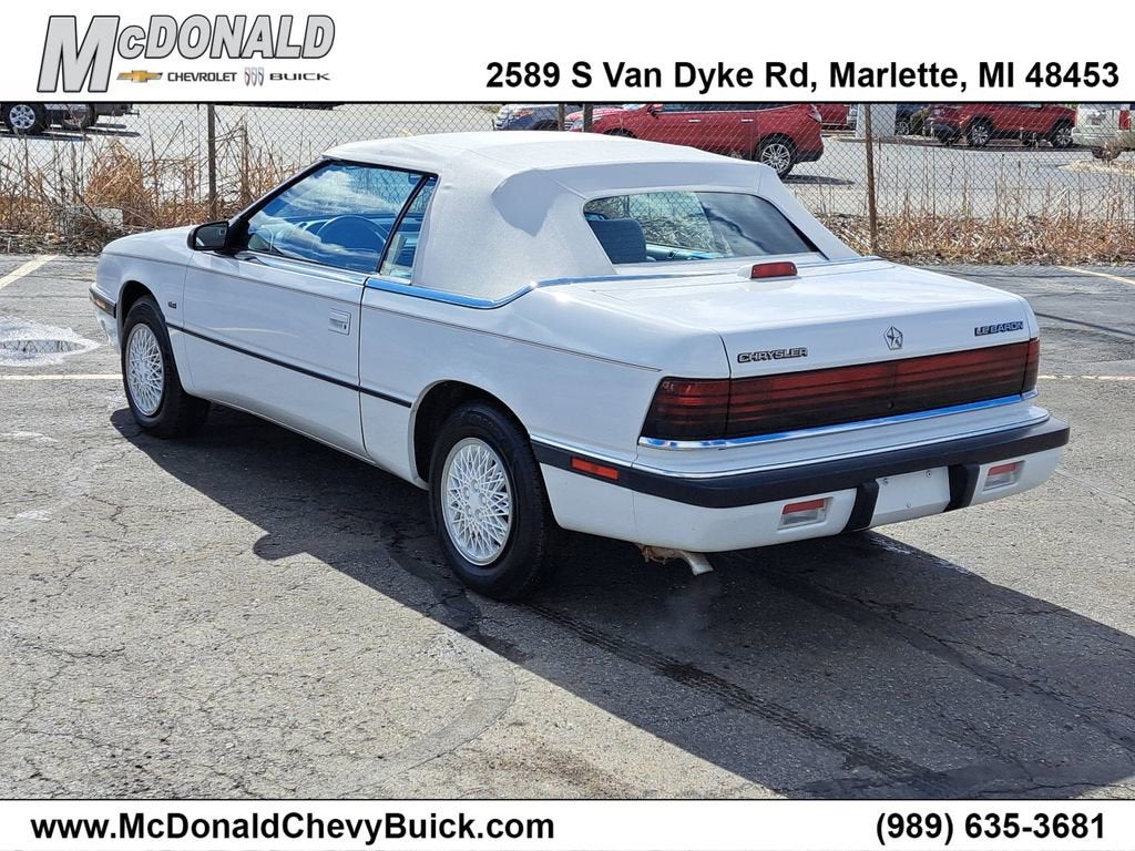 1991 Chrysler Lebaron GTC