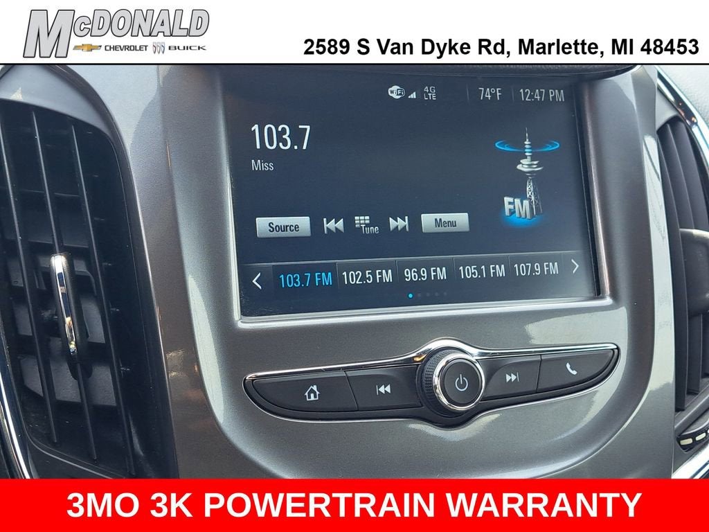 2018 Chevrolet Cruze LT