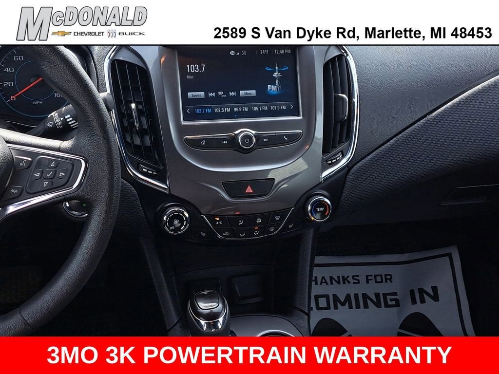 2018 Chevrolet Cruze LT