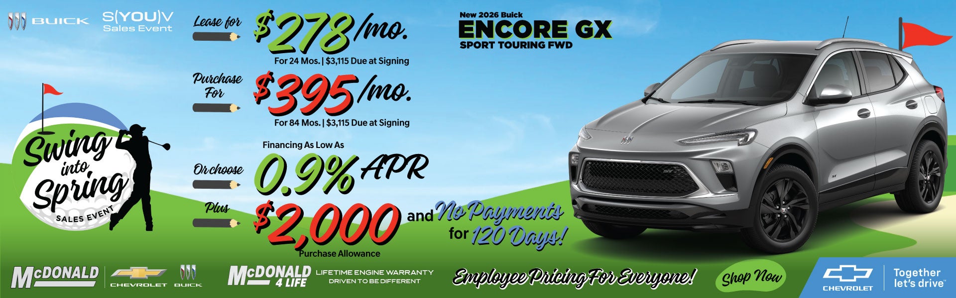 NEW 2026 BUICK ENCORE GX