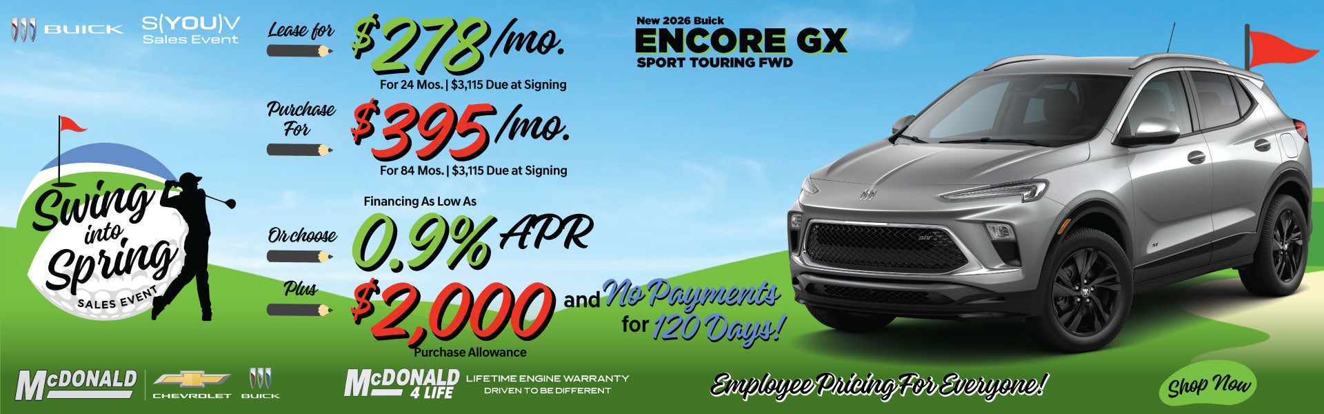 NEW 2026 BUICK ENCORE GX