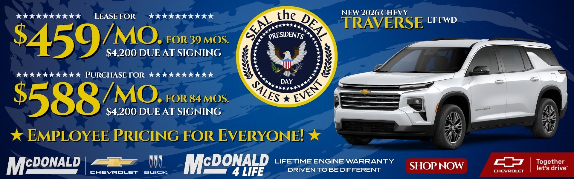 NEW 2026 CHEVY TRAVERSE