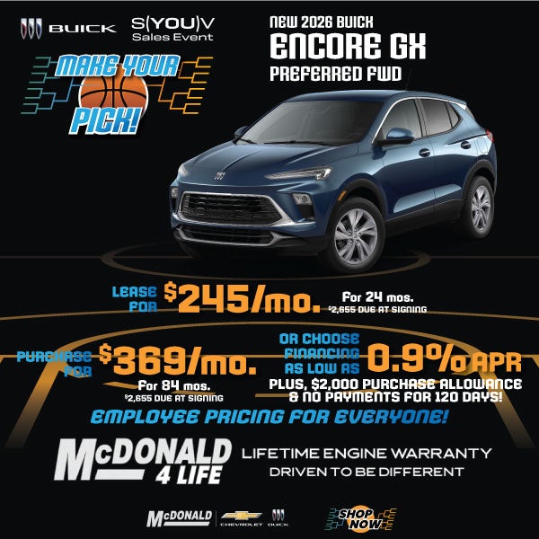 NEW 2026 BUICK ENCORE GX