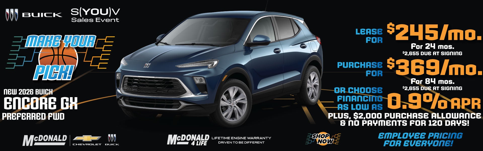 NEW 2026 BUICK ENCORE GX